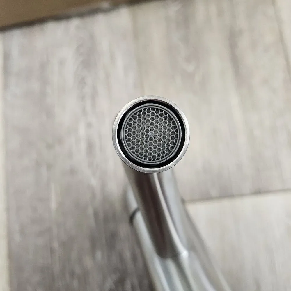Amazing Force Single Handle Bathroom Faucet Stainless Steel Brushed Nickel